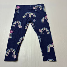 Load image into Gallery viewer, Girls Target, stretchy leggings, rainbows, GUC, size 1,  