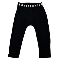 Load image into Gallery viewer, Unisex Bonds, black stretchy leggings / bottoms, GUC, size 1,  