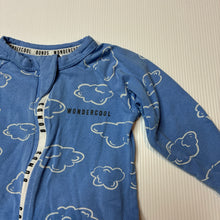 Load image into Gallery viewer, Unisex Bonds, WONDERCOOL zip wondersuit / zippy / romper, GUC, size 000,  