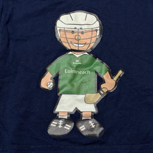Load image into Gallery viewer, Boys navy, cotton tee / top, Irish hurling, EUC, size 000-00,  