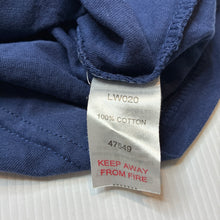 Load image into Gallery viewer, Boys navy, cotton tee / top, Irish hurling, EUC, size 000-00,  
