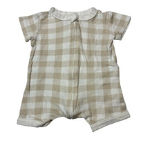 Load image into Gallery viewer, Unisex Baby Berry, soft cotton zip romper, GUC, size 000,  