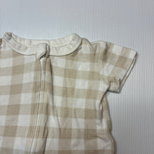 Load image into Gallery viewer, Unisex Baby Berry, soft cotton zip romper, GUC, size 000,  