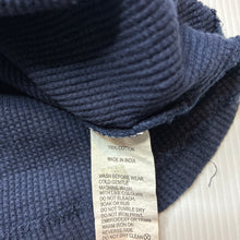 Load image into Gallery viewer, Boys Sprout, navy waffle cotton long sleeve top, GUC, size 2,  