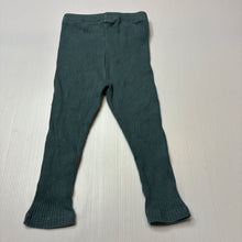 Load image into Gallery viewer, Girls Baby Berry, ribbed stretchy leggings, GUC, size 1,  