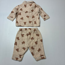 Load image into Gallery viewer, Unisex Anko, flannel cotton winter pyjamas, EUC, size 000,  