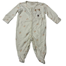 Load image into Gallery viewer, Unisex Next, cotton coverall / romper, rabbit, EUC, size 000,  