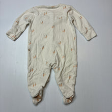 Load image into Gallery viewer, Unisex Next, cotton coverall / romper, rabbit, EUC, size 000,  