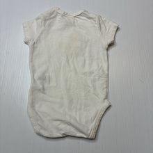 Load image into Gallery viewer, Unisex Seed, stretchy bodysuit / romper, duck, GUC, size 0000,  