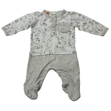 Load image into Gallery viewer, Unisex Pumpkin Patch, cotton coverall / romper, sheep, GUC, size 0000,  