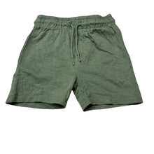 Load image into Gallery viewer, Unisex Anko, green cotton shorts, elasticated, GUC, size 2,  