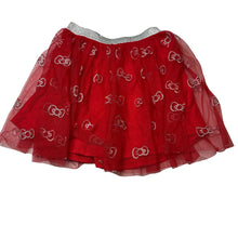 Load image into Gallery viewer, Girls San Rio, Hello Kitty lined tulle &amp; glitter skirt, elasticated, EUC, size 9,  