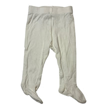 Load image into Gallery viewer, Unisex Dymples, organic cotton footed leggings / bottoms, EUC, size 000,  