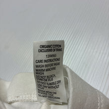 Load image into Gallery viewer, Unisex Dymples, organic cotton footed leggings / bottoms, EUC, size 000,  