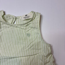 Load image into Gallery viewer, Girls H&amp;M, striped lightweight cotton top, EUC, size 2,  