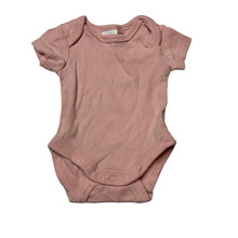 Load image into Gallery viewer, Girls Baby Berry, pink cotton bodysuit / romper, GUC, size 00000,  