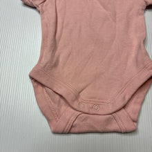 Load image into Gallery viewer, Girls Baby Berry, pink cotton bodysuit / romper, GUC, size 00000,  