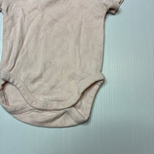 Load image into Gallery viewer, Girls Anko, pink pointelle cotton bodysuit / romper, GUC, size 000,  