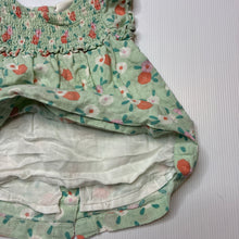 Load image into Gallery viewer, Girls Jack &amp; Milly, lined organic cotton / linen dress, GUC, size 000, L: 31cm