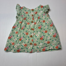 Load image into Gallery viewer, Girls Jack &amp; Milly, lined organic cotton / linen dress, GUC, size 000, L: 31cm