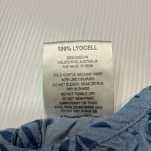Load image into Gallery viewer, Girls Sprout, blue lyocell dress, GUC, size 00, L: 37cm