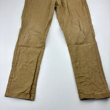 Load image into Gallery viewer, Boys Next, lightweight linen / cotton pants, elasticated, Inside leg: 47.5cm, GUC, size 5-6,  