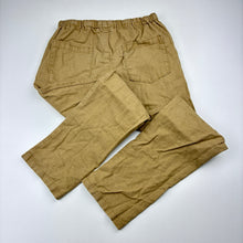 Load image into Gallery viewer, Boys Next, lightweight linen / cotton pants, elasticated, Inside leg: 47.5cm, GUC, size 5-6,  