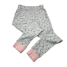 Load image into Gallery viewer, Girls grey, soft cotton pyjama pants / bottoms, GUC, size 6,  