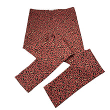 Load image into Gallery viewer, Girls Cotton On, fleece lined animal print leggings, Inside leg: 62cm, FUC, size 9-10,  