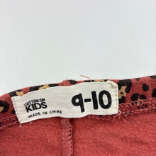 Load image into Gallery viewer, Girls Cotton On, fleece lined animal print leggings, Inside leg: 62cm, FUC, size 9-10,  