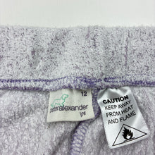 Load image into Gallery viewer, Girls Peter Alexander, soft feel stretchy pyjama pants, GUC, size 12,  
