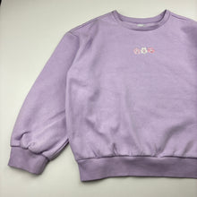 Load image into Gallery viewer, Girls Anko, purple fleece lined sweater / jumper, GUC, size 8,  