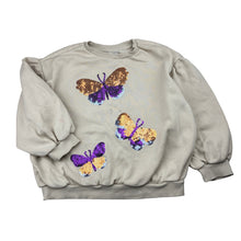 Load image into Gallery viewer, Girls Target, fleece lined sweater / jumper, marks front &amp; back right sleeve, FUC, size 5,  