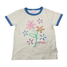 Load image into Gallery viewer, Girls GHANDA, embroidered stretchy tee / top, GUC, size 7-8,  