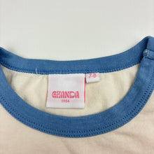 Load image into Gallery viewer, Girls GHANDA, embroidered stretchy tee / top, GUC, size 7-8,  