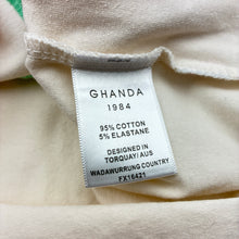 Load image into Gallery viewer, Girls GHANDA, embroidered stretchy tee / top, GUC, size 7-8,  