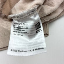 Load image into Gallery viewer, Unisex Uniqlo, Pokemon Pikachu cotton tee / top, GUC, size 3-4,  