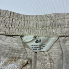 Load image into Gallery viewer, Boys H&amp;M, lightweight shorts, elasticated, mark front right leg, FUC, size 9,  