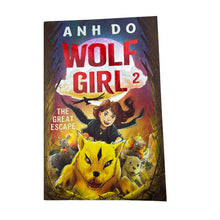 Load image into Gallery viewer, Books WOLF GIRL, 2 - The Great Escape by Ahn Do, paperback, GUC,