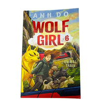 Load image into Gallery viewer, Books WOLF GIRL, 6 - Animal Train by Ahn Do, paperback, *bonus sealed section*, EUC,