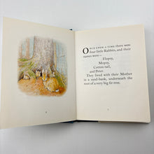 Load image into Gallery viewer, Books THE TALE OF PETER RABBIT, by Beatrix Potter, hardback *damaged inside cover*, FUC,
