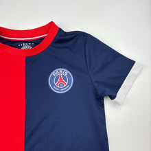 Load image into Gallery viewer, Boys PARIS SAINT-GERMAIN, football / activewear top, light marks sleeve cuffs, FUC, size 8,  