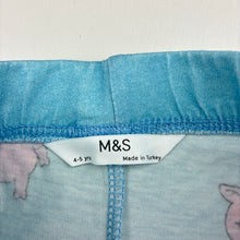 Load image into Gallery viewer, Unisex M&amp;S, Percy Pig cotton pyjama pants / bottoms, EUC, size 4-5,  