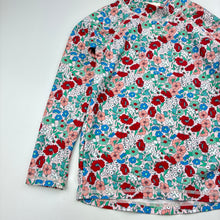 Load image into Gallery viewer, Girls Cotton On, floral long sleeve rashie / swim top, GUC, size 4,  