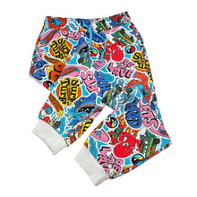 Load image into Gallery viewer, Boys Hot Wheels, fleece lined track pants, elasticated, Inside leg: 42cm, wash fade &amp; small marks, FUC, size 4,  