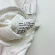 Load image into Gallery viewer, Unisex Marquise, white cotton bodysuit / romper, FUC, size 0000,  