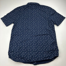Load image into Gallery viewer, Boys Target, navy cotton short sleeve shirt, GUC, size 10,  