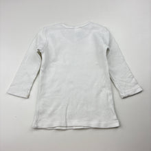 Load image into Gallery viewer, Unisex Anko, waffle cotton long sleeve top, mark left cuff, FUC, size 0,  