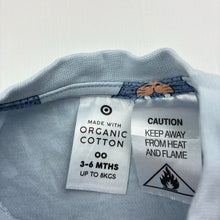 Load image into Gallery viewer, Unisex Target, organic cotton tee / top, walrus, GUC, size 00,  