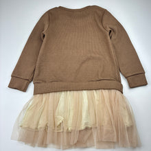 Load image into Gallery viewer, Girls Kids, long sleeve dress, catches &amp; small marks, FUC, size 5-6, L: 58cm